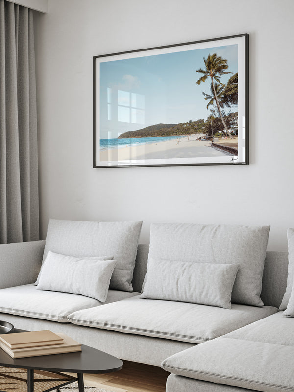 Noosa Main Beach 01 – Sunshine Coast Wall Art Print