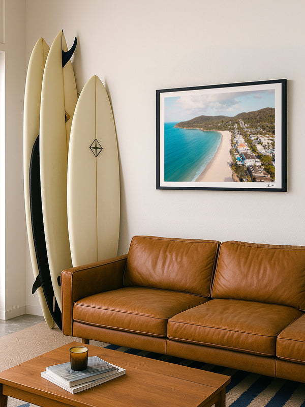 Noosa Main Beach 04 – Sunshine Coast Wall Art Print