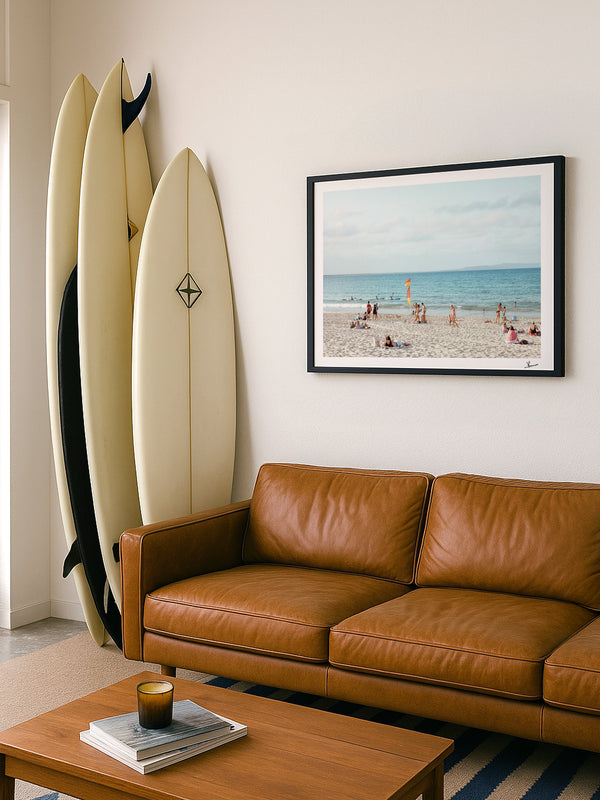 Between the Flags – Noosa Main Beach Wall Art Print