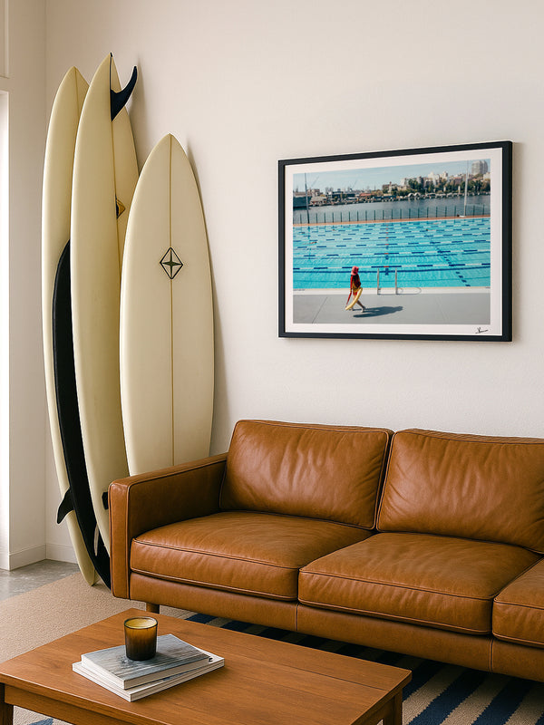 ABC pool 01 - Wall Art Print