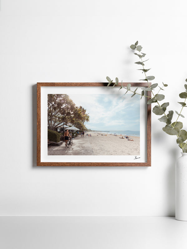 Noosa Main Beach 02 – Sunshine Coast Wall Art Print