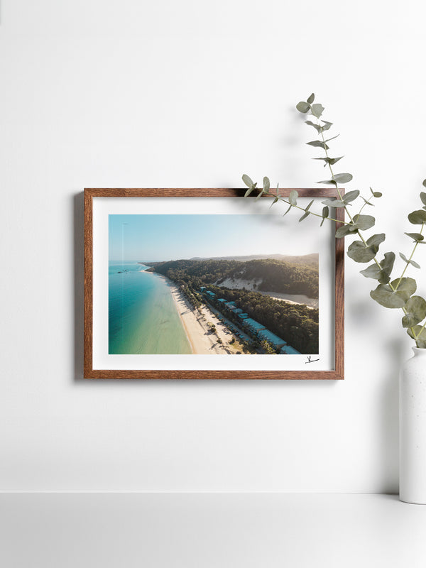 Tangalooma Beach - Moreton Island Wall Art Print