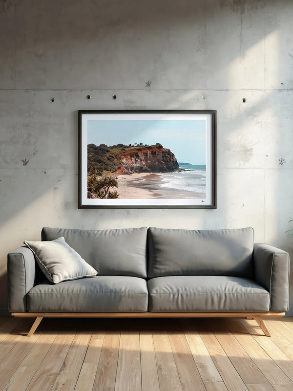 Red Cliff 02 - Wall Art Print