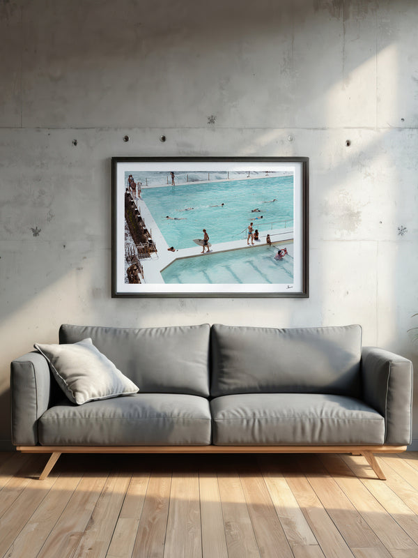 Gone Surfing - Bondi Icebergs Pool - Wall Art Print