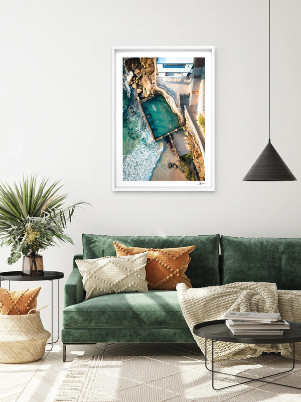 Coogee - Ross Jones Rockpool 03 - Wall Art Print - Australia Unseen