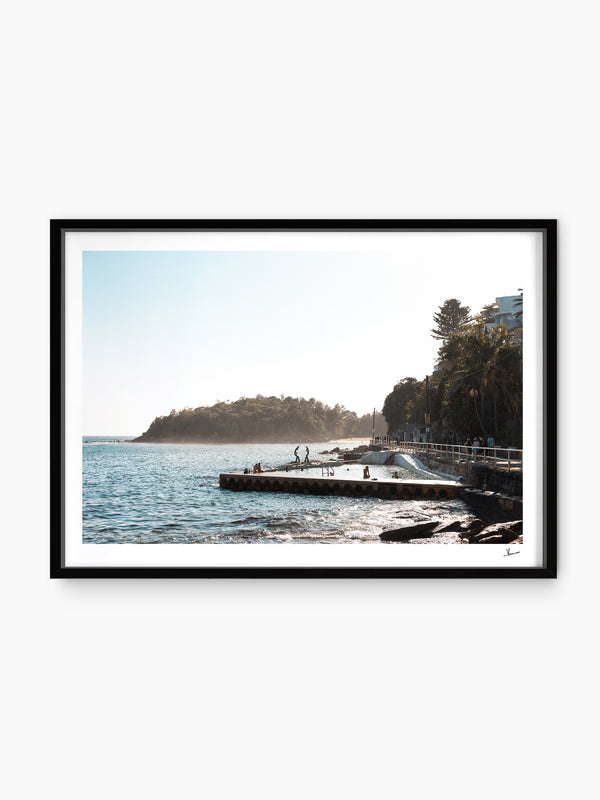 Fairy Bower Pool 01 - Manly Wall Art Print - Australia Unseen