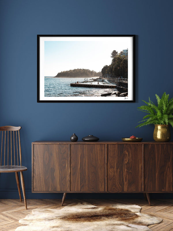 Fairy Bower Pool 01 - Manly Wall Art Print - Australia Unseen
