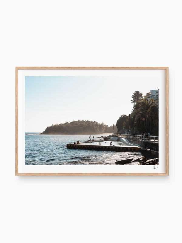Fairy Bower Pool 01 - Manly Wall Art Print - Australia Unseen