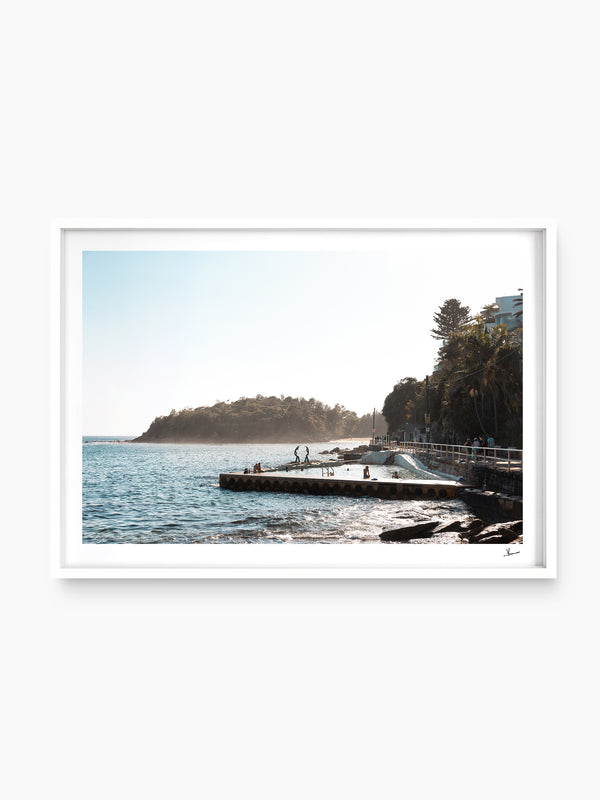 Fairy Bower Pool 01 - Manly Wall Art Print - Australia Unseen