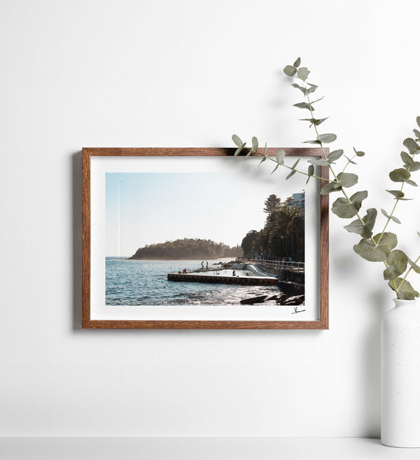 Fairy Bower Pool 01 - Manly Wall Art Print - Australia Unseen