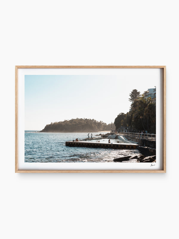 Fairy Bower Pool 01 - Manly Wall Art Print - Australia Unseen