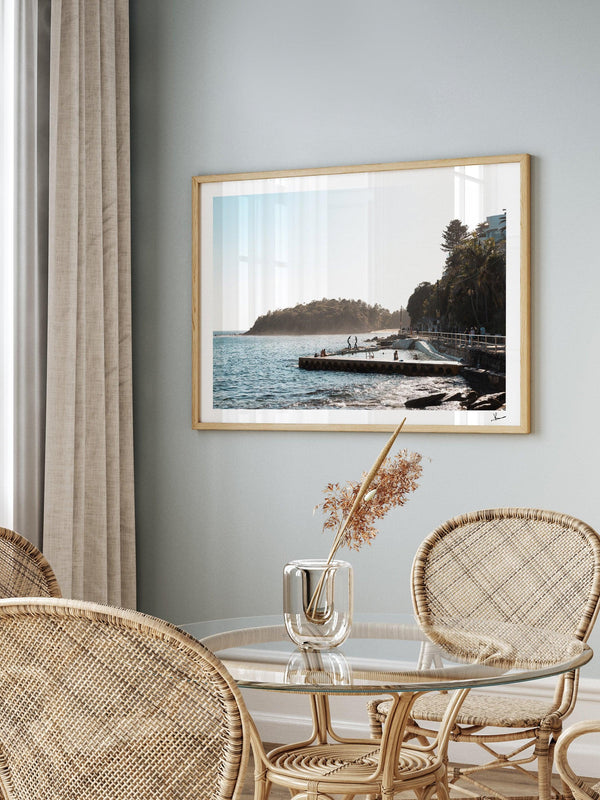 Fairy Bower Pool 01 - Manly Wall Art Print - Australia Unseen