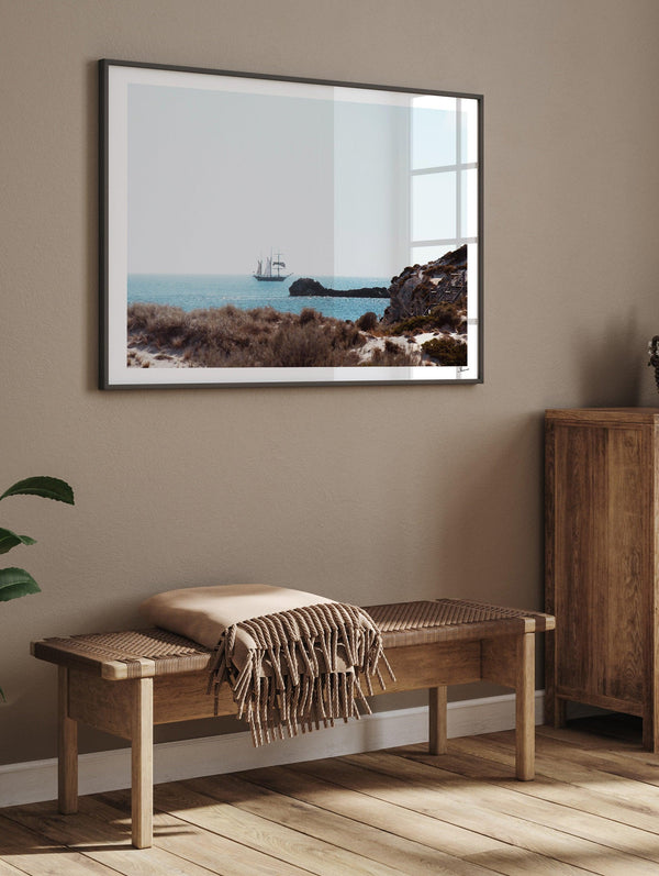 Pinky Beach 02 - Wall Art Print - Australia Unseen