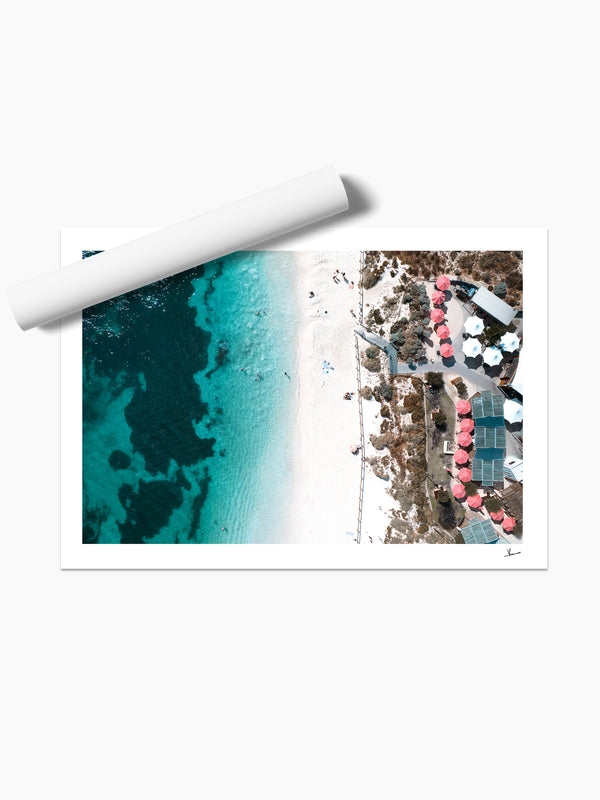 Pinky Beach Club 01 - Wall Art Print - Australia Unseen