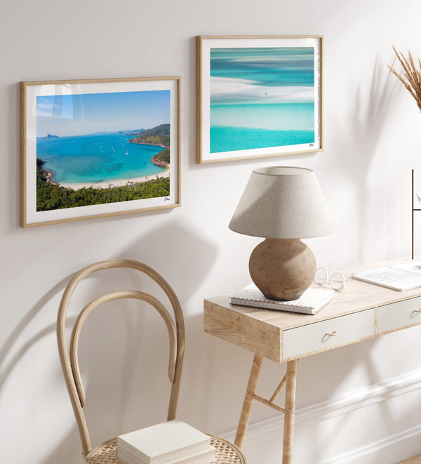 Sailing into Stillness - Chance Bay - Whitsundays Wall Art Print - Australia Unseen