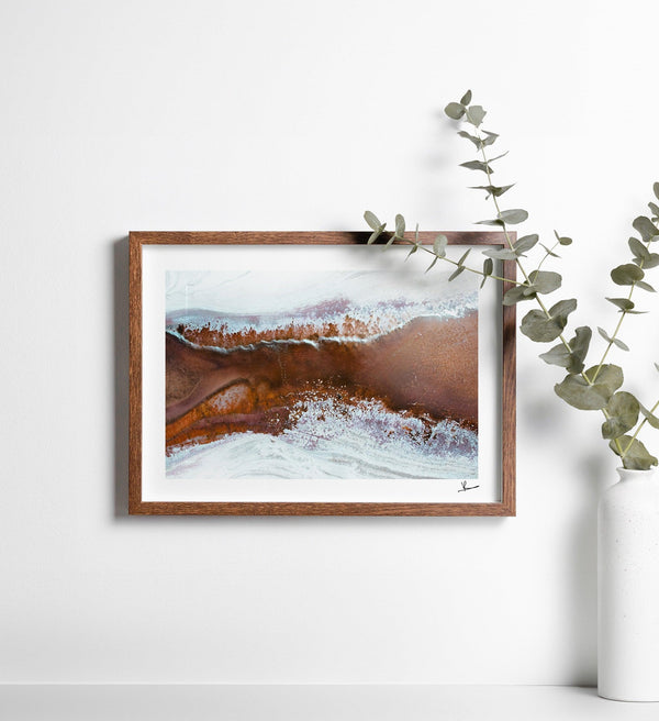 Salt Lake 02 - Wall Art Print - Australia Unseen