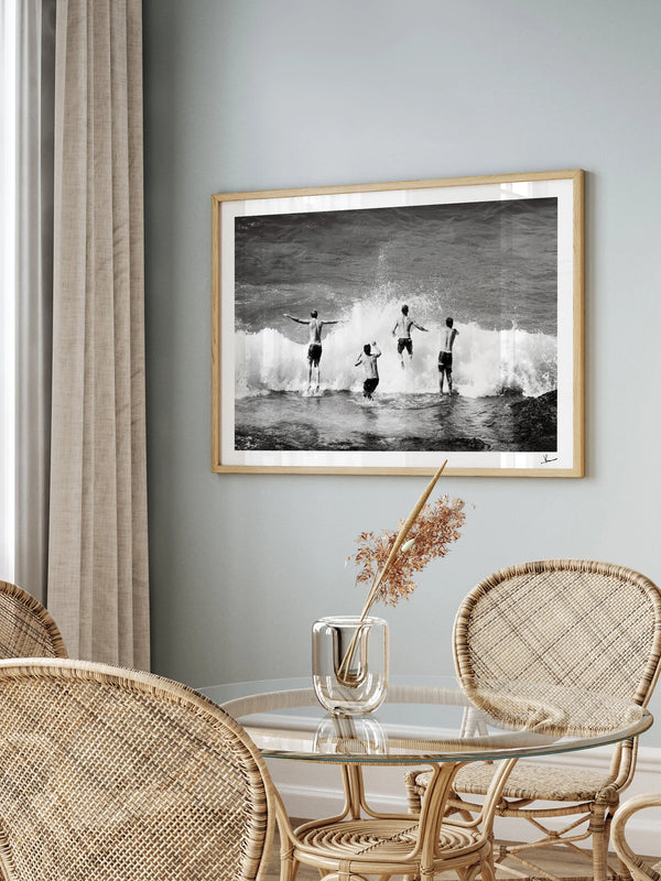 Three, Two, One… Jump - Wall Art Print - Australia Unseen