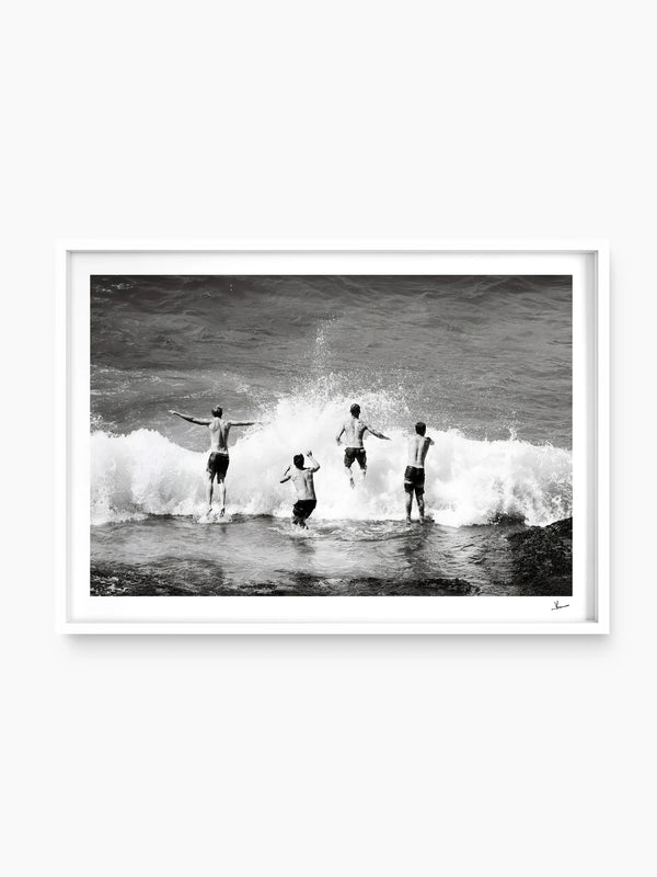 Three, Two, One… Jump - Wall Art Print - Australia Unseen