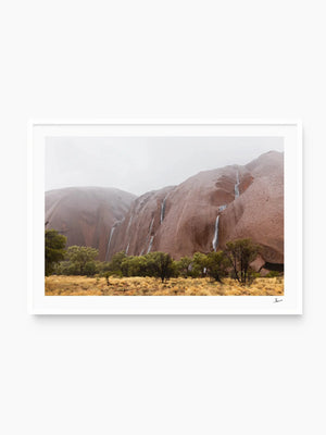 Uluru Waterfalls 02 - Wall Art Print - Australia Unseen