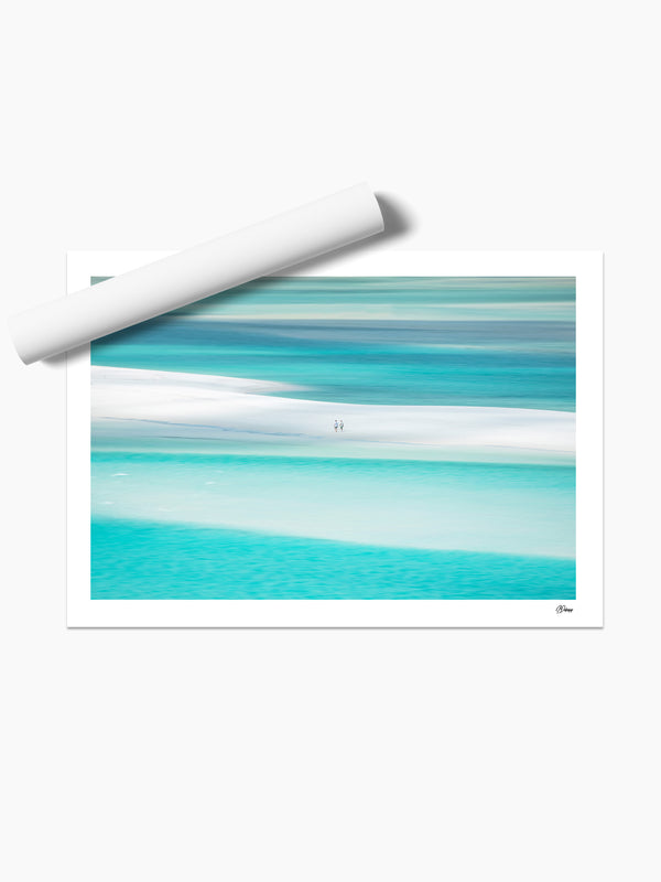 Wanderers - Hill Inlet - Whitsundays Wall Art Print - Australia Unseen