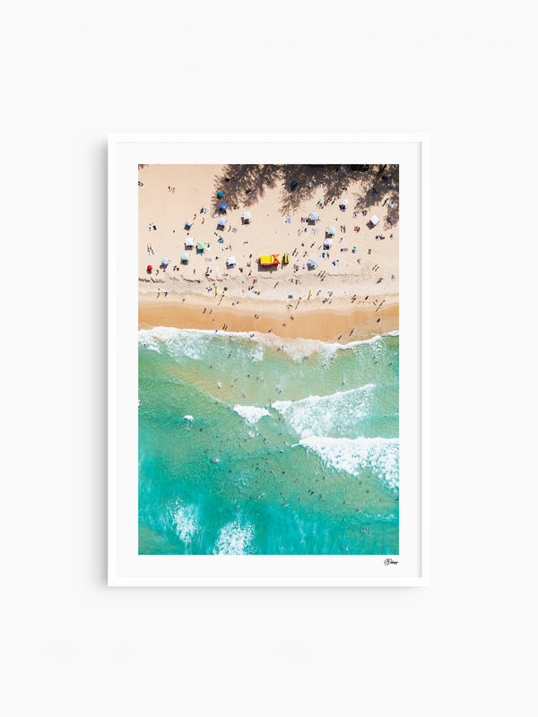 Burleigh Beach 01 - Wall Art Print - Australia Unseen