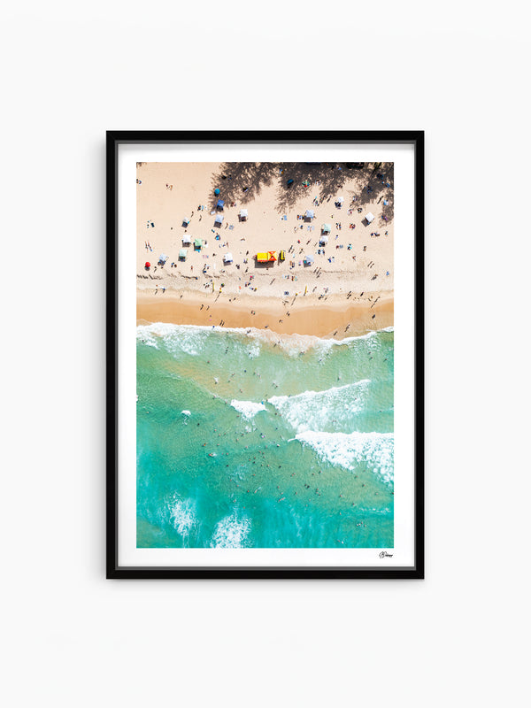 Burleigh Beach 01 - Wall Art Print - Australia Unseen