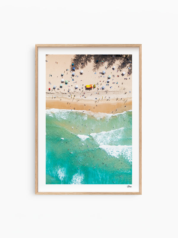 Burleigh Beach 01 - Wall Art Print - Australia Unseen
