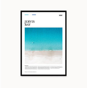 Jervis Bay Editorial Poster - Australia Unseen