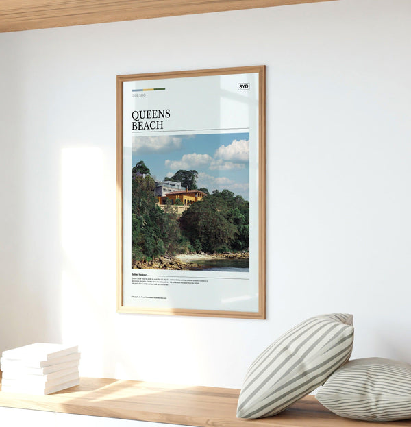 Queens Beach Editorial Poster - Australia Unseen