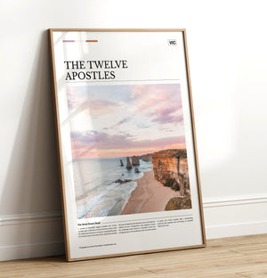 The Twelve Apostles Editorial Poster - Australia Unseen