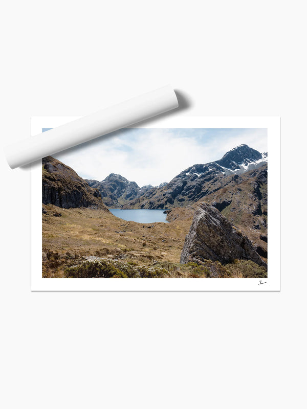 Lake Harris 01 – New Zealand Wall Art Print