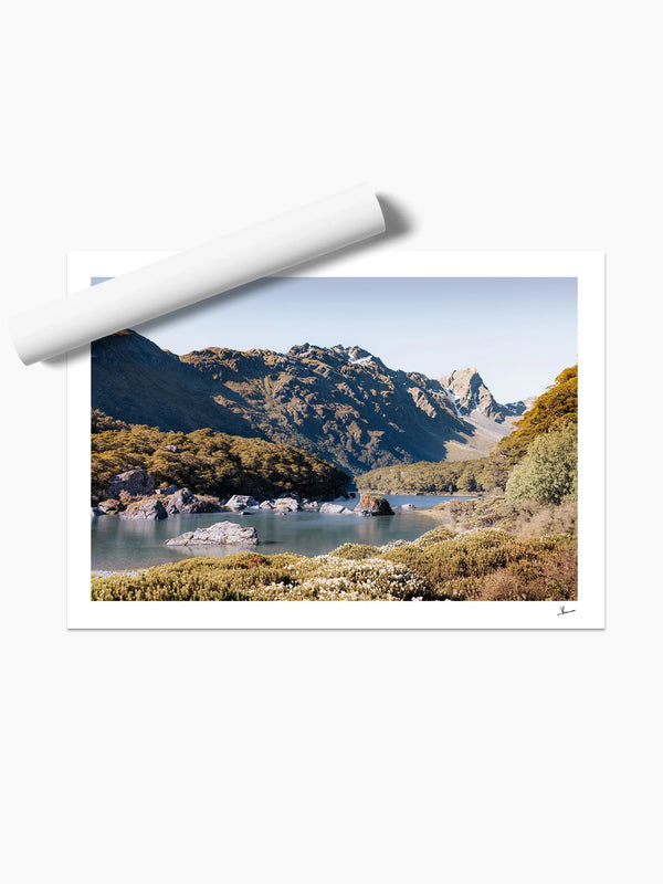 Lake Mackenzie – New Zealand Wall Art Print