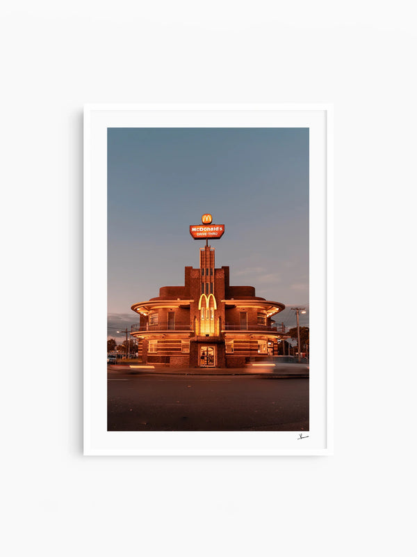 Art Deco Maccas 01 - Wall Art Print