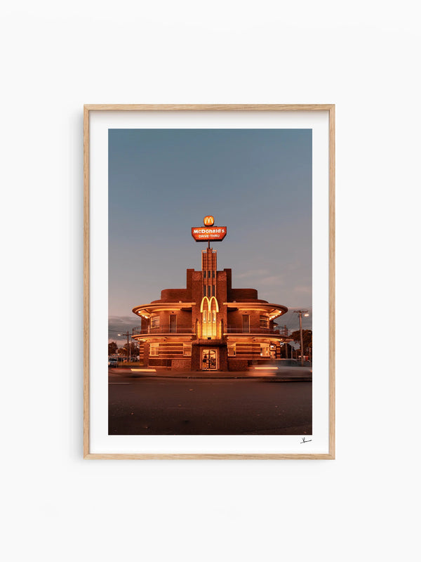 Art Deco Maccas 01 - Wall Art Print