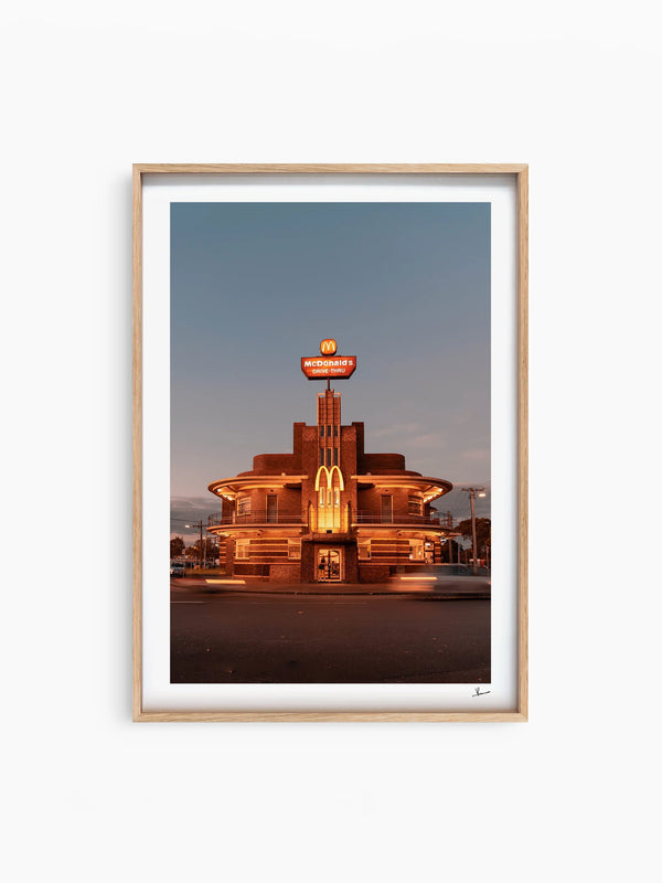 Art Deco Maccas 01 - Wall Art Print