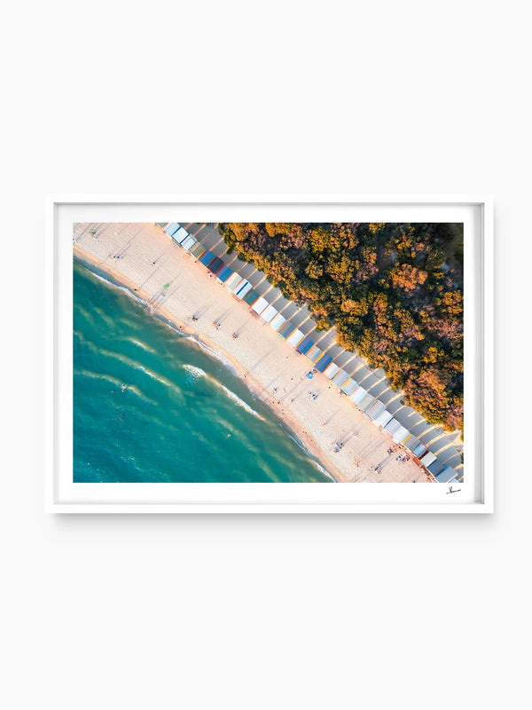 Brighton Bathing Boxes 03 - Wall Art Print