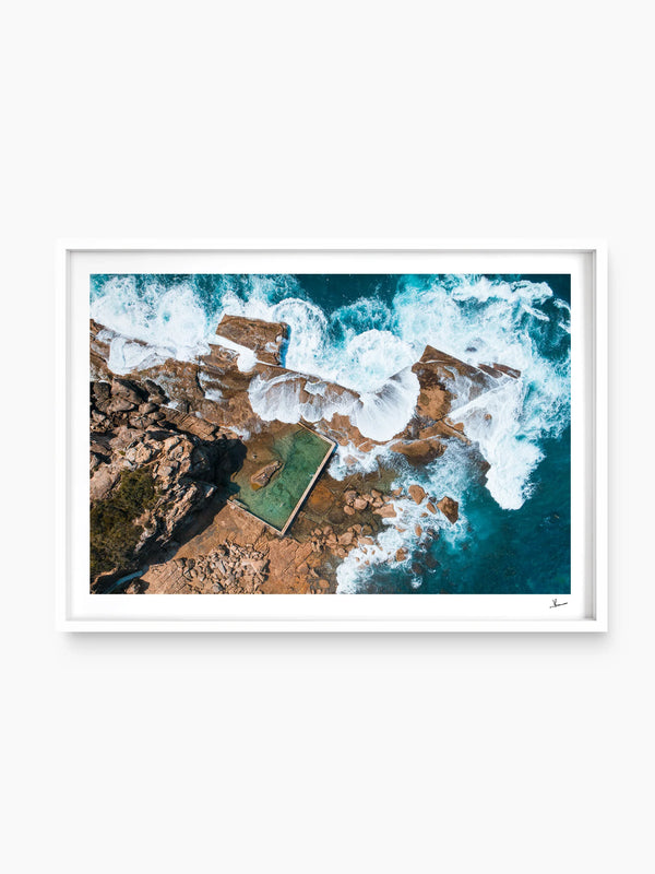 North Curl Curl Pool 01 - Wall Art Print