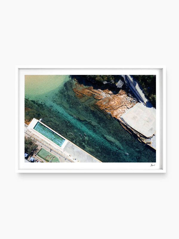 Geoff James Pool (Clovelly Baths) 01 - Wall Art Print