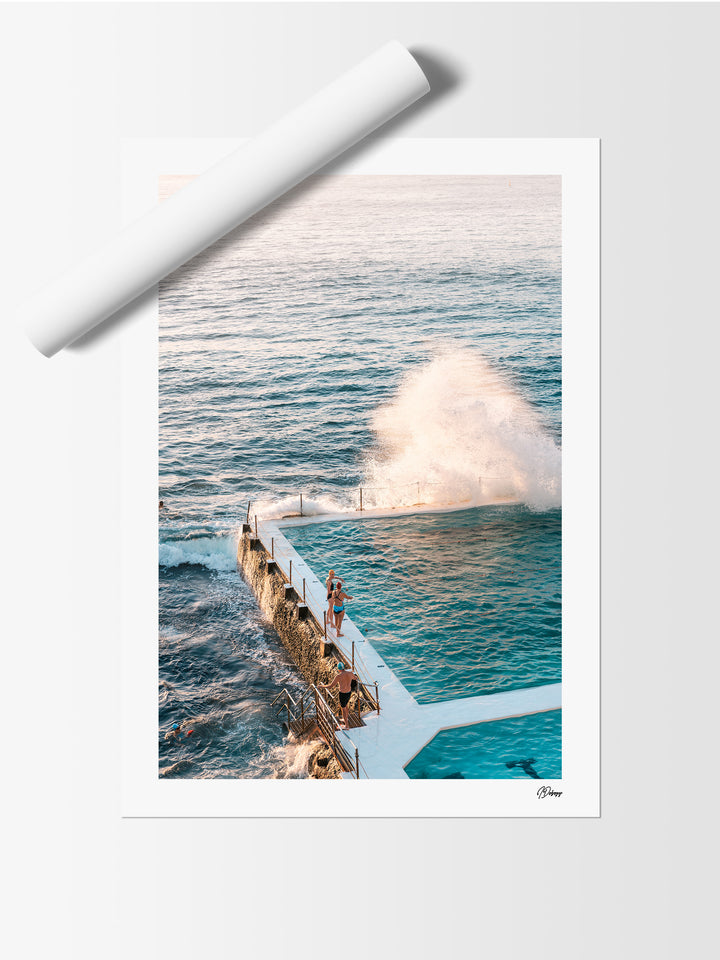 Bondi Icebergs Pool 09 – Bondi Beach Wall Art Print