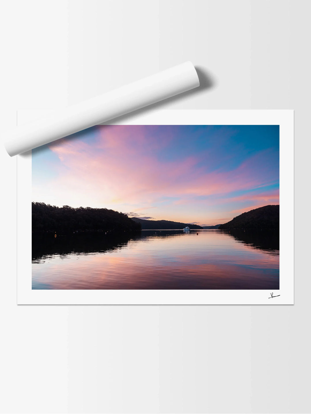 Twilight on the Hawkesbury 01 – Wall Art Print