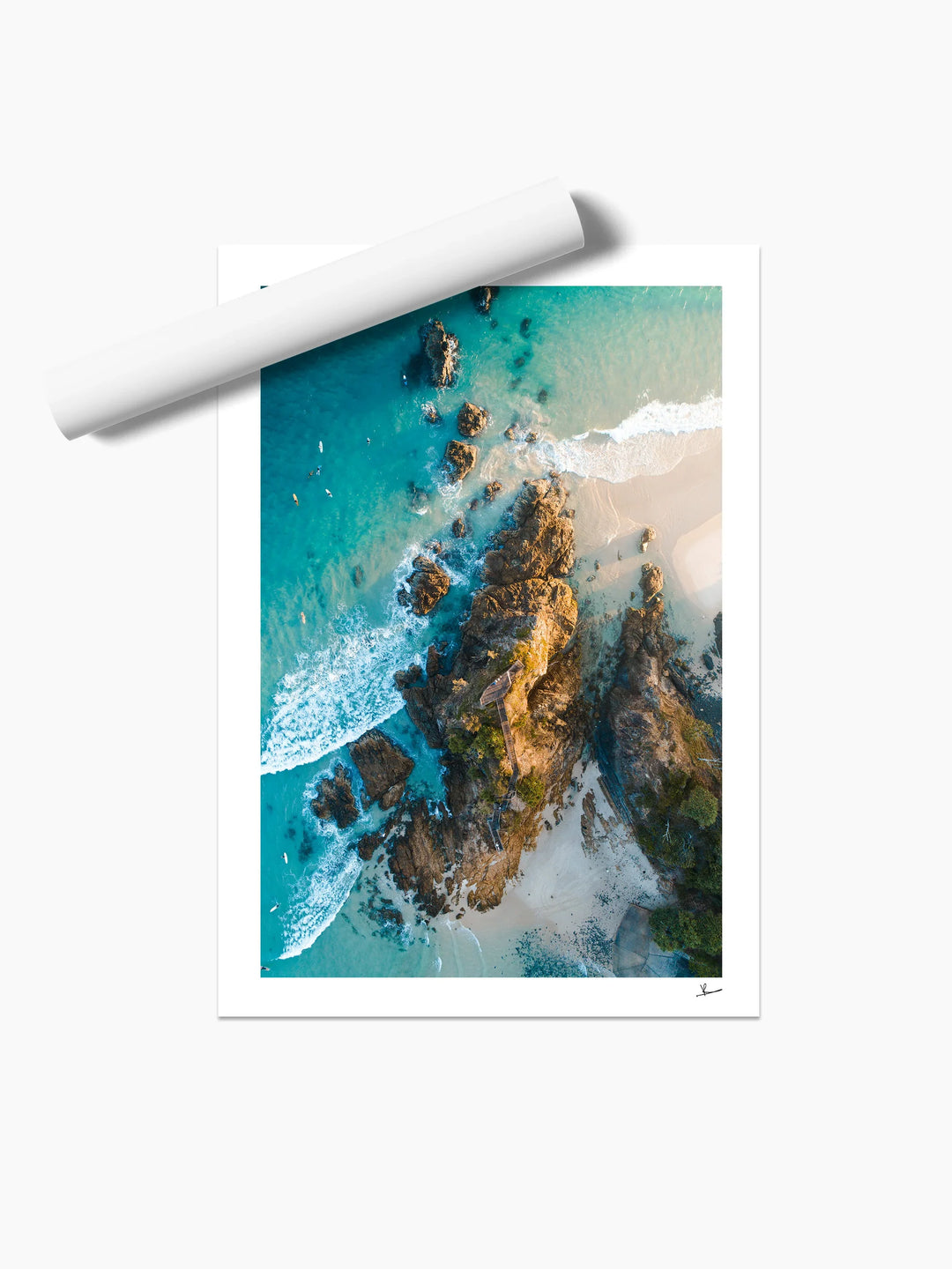 The Pass 02 - Byron Bay Wall Art Print