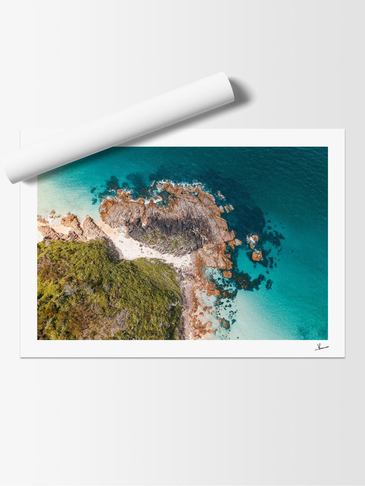 Coastal Contrast – Nelson Bay – Port Stephens Wall Art Print