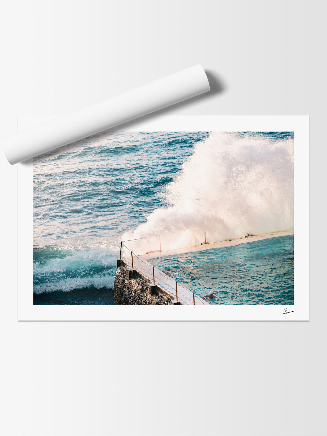 Bondi Icebergs Pool 08 - Wall Art Print