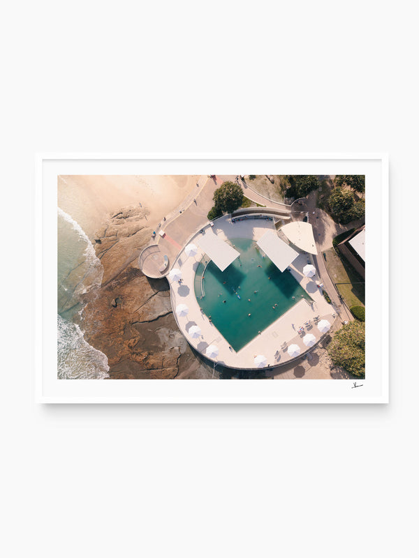 Kings Beach Pool 01 – Sunshine Coast Wall Art Print