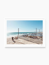 The Moseley Beach Club – Adelaide Wall Art Print
