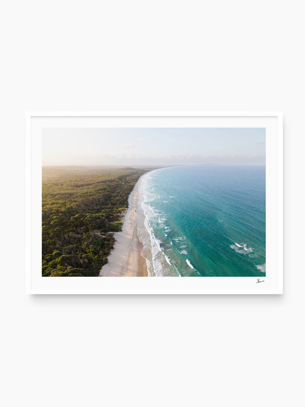 Noosa North Shore 01 – Sunshine Coast Wall Art Print