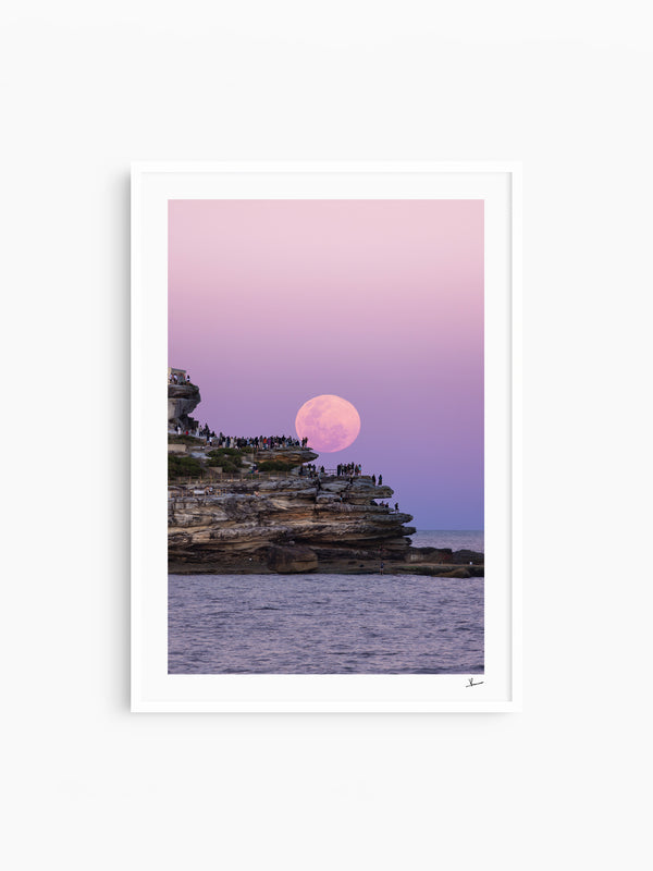 Bondi Super Moon – Limited Edition Wall Art Print