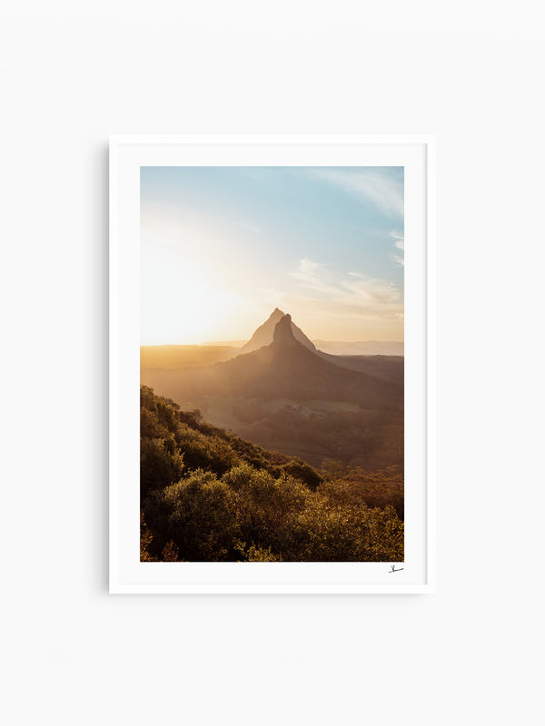 Glass House Mountains 03 - Wall Art Print