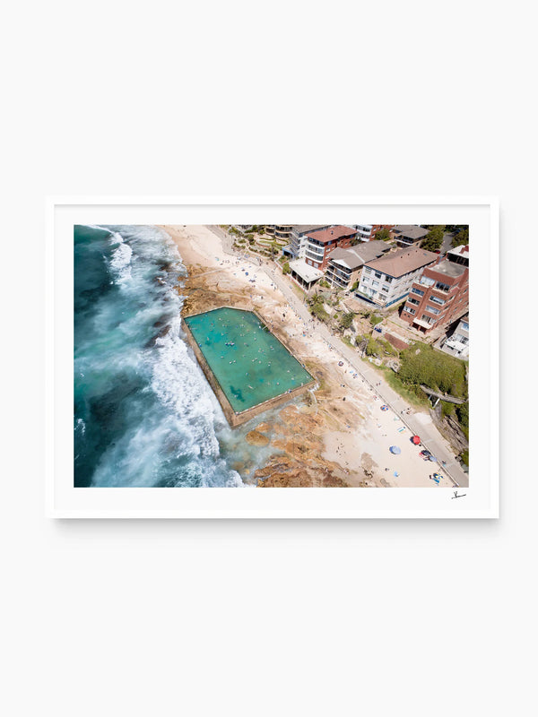 Cronulla pool 05 (southern bath) - Wall Art Print