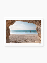 Port Willunga Jetty Pylons 01 – South Australia Wall Art Print